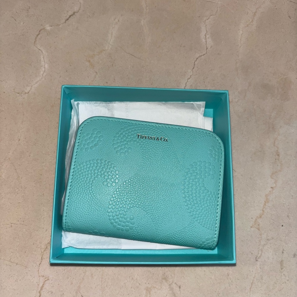 Tiffany & Co “Tiffany Blue” wallet